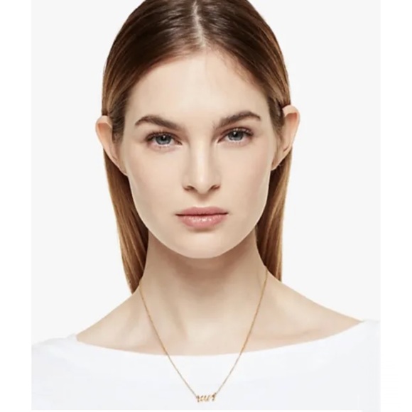 KATE SPADE • Say Yes Mrs. Necklace - Picture 2 of 4